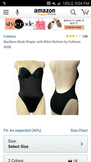 No Shapewear 4 My Dress... Don't know if I can where it