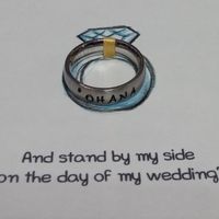 Cute Way to Ask Your Girls to be Your Bridesmaids/MOH?