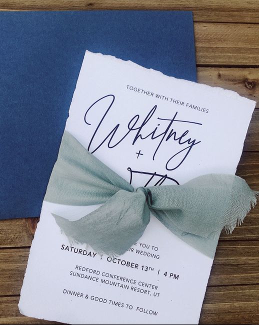 Deckled Edge Invitations 2