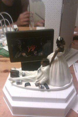 Got my cake topper in the mail from Etsy