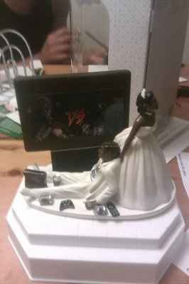 Got my cake topper in the mail from Etsy