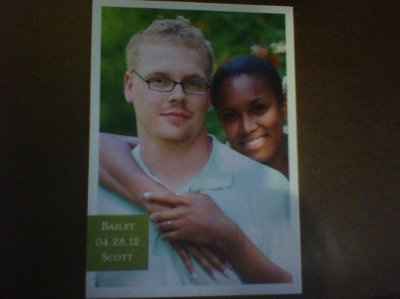 Our save-the-dates are here! (Pix)