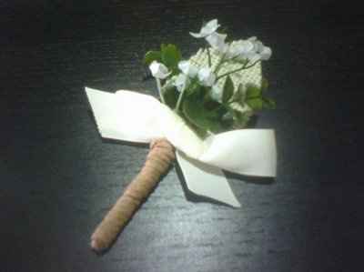 DIY Boutonnieres FINISHED!!! (pix)