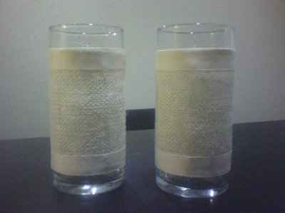 Burlap Vases for Bridesmaid Bouquets