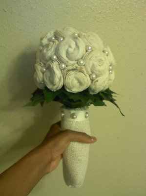 Finished DIY Bouquet (for real this time)