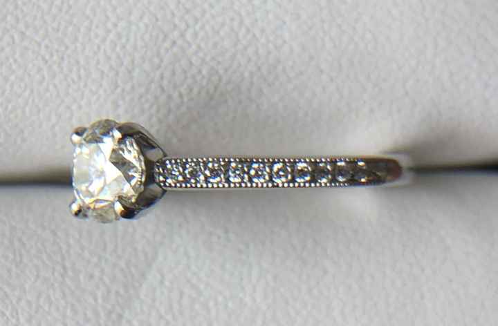 right side of band (seems straighter than left side)