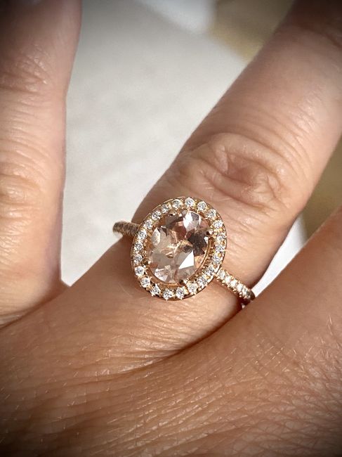 Morganite ring help - 1