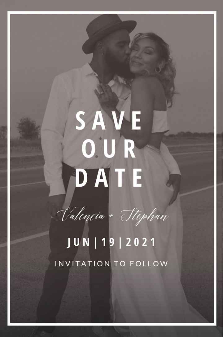 Free Save the dates - 1