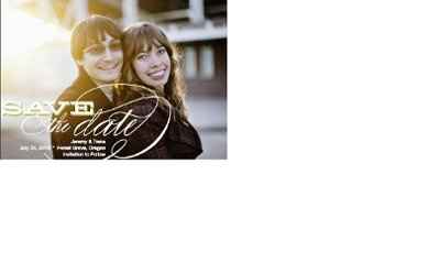 Got my Save-the-Dates!