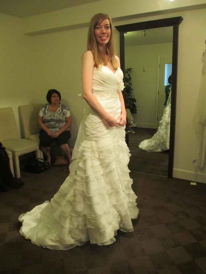 Said yes to the dress :)