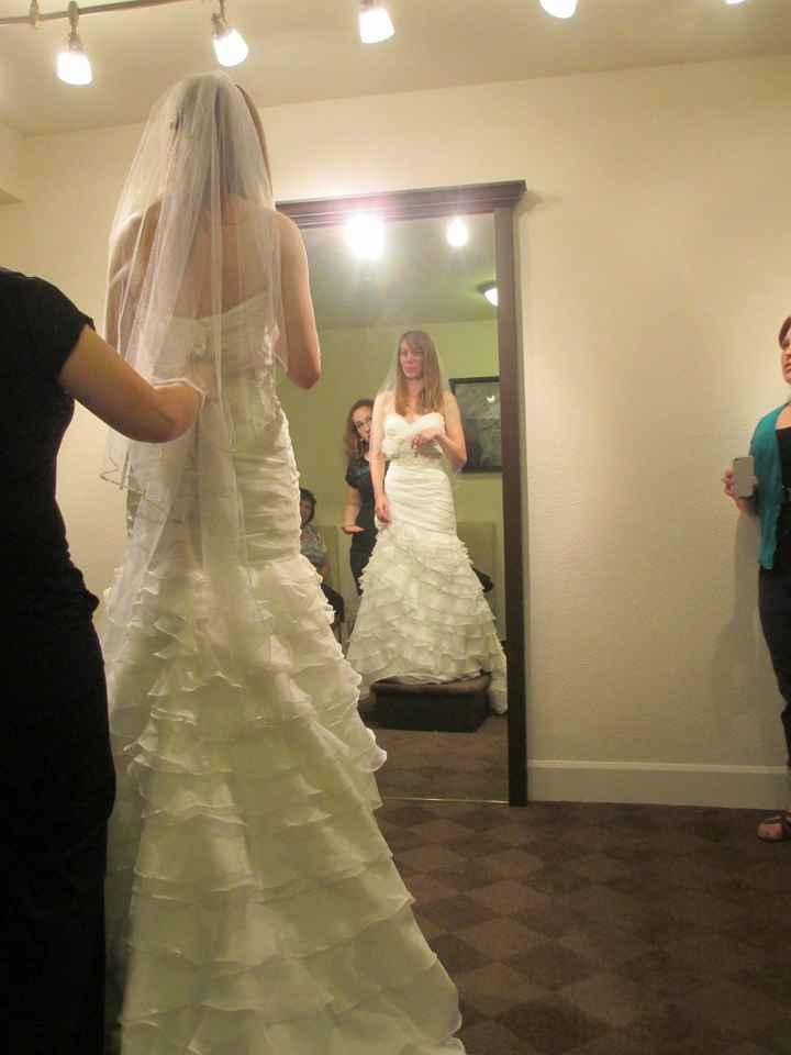 Said yes to the dress :)