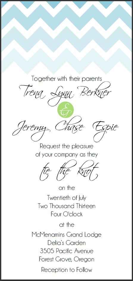 Invitation design, need opinions!