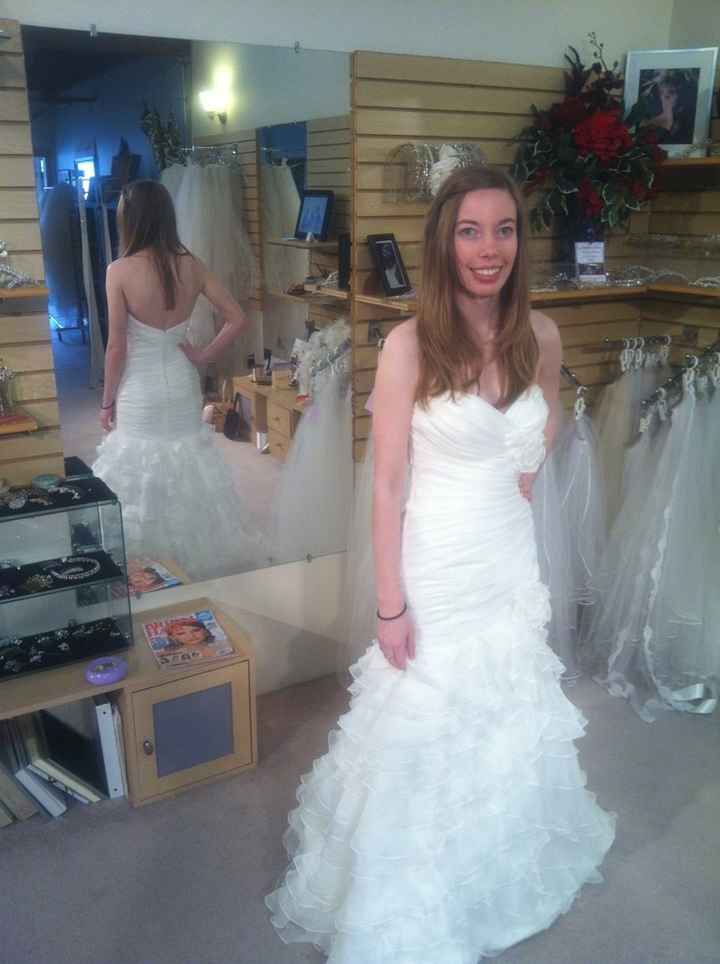 Had my dress fitting today! {Pics}