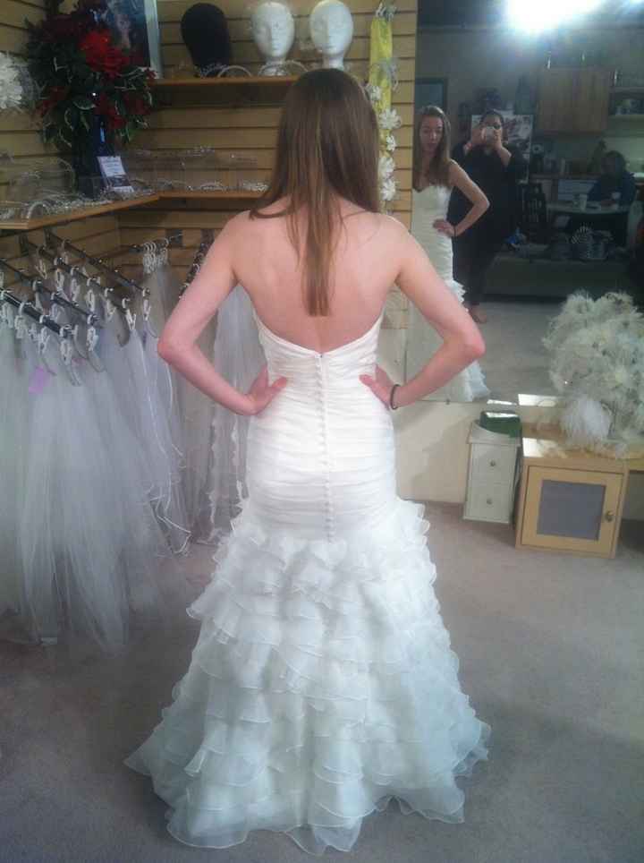 Had my dress fitting today! {Pics}