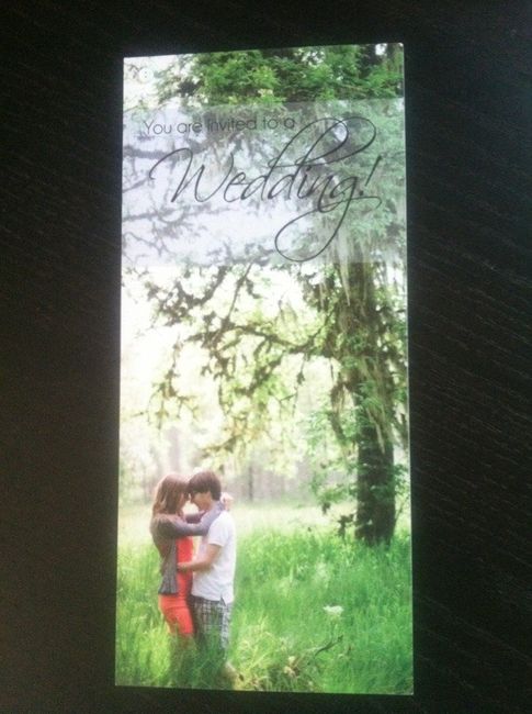 Just ordered my invitations! (It's getting real..) Share photos of your invitations!