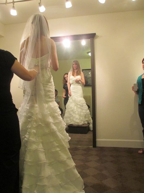 Said yes to the dress :)