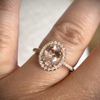 Morganite ring help - 1