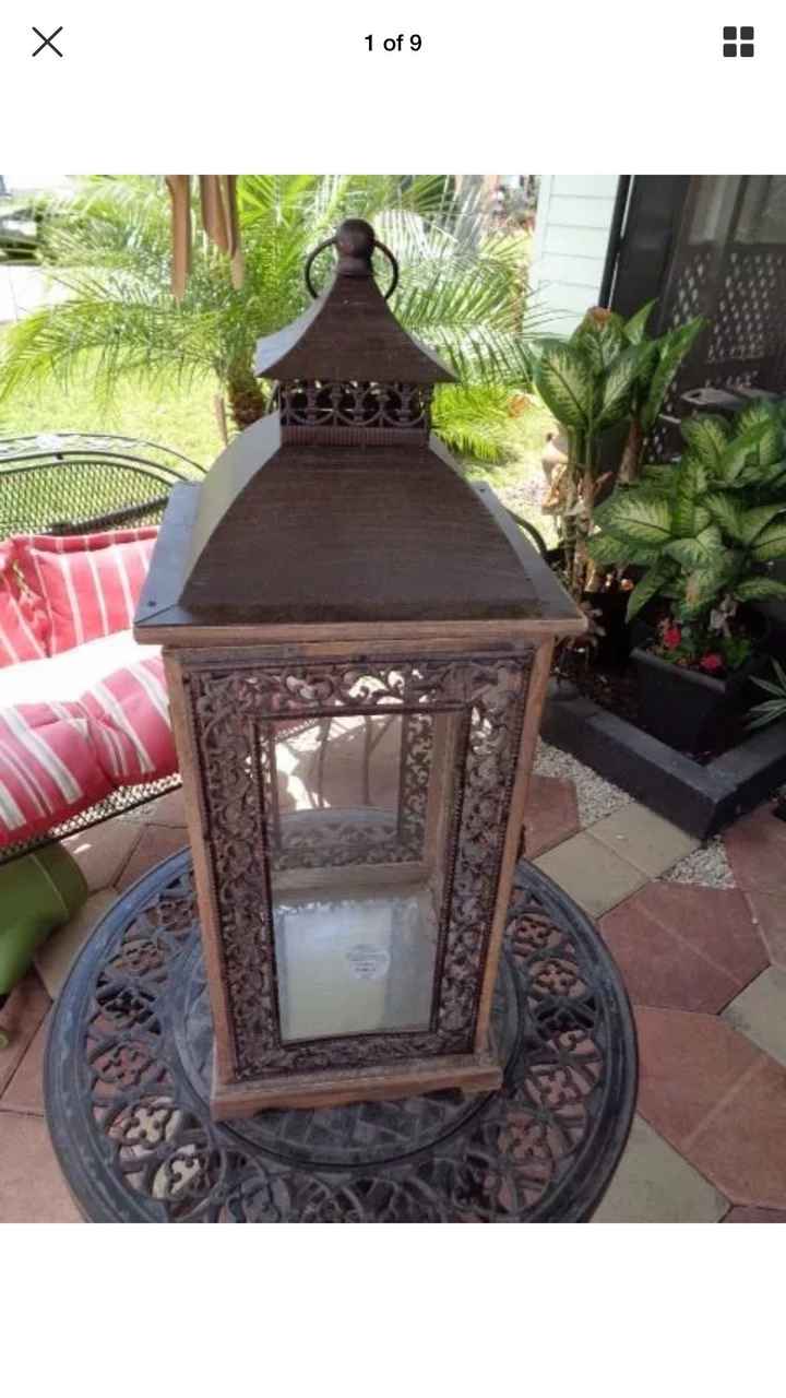 Anyone doing a Large Lantern for Cards??