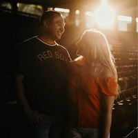 I’m so in love with our Fenway Park engagement photos!!! - 1