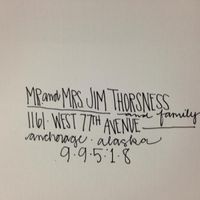 Addressing Envelopes