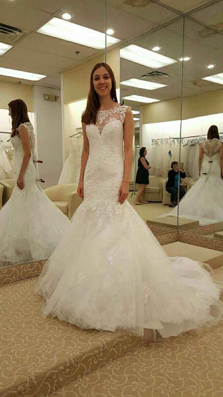 Let me see what you're wearing on your wedding day
