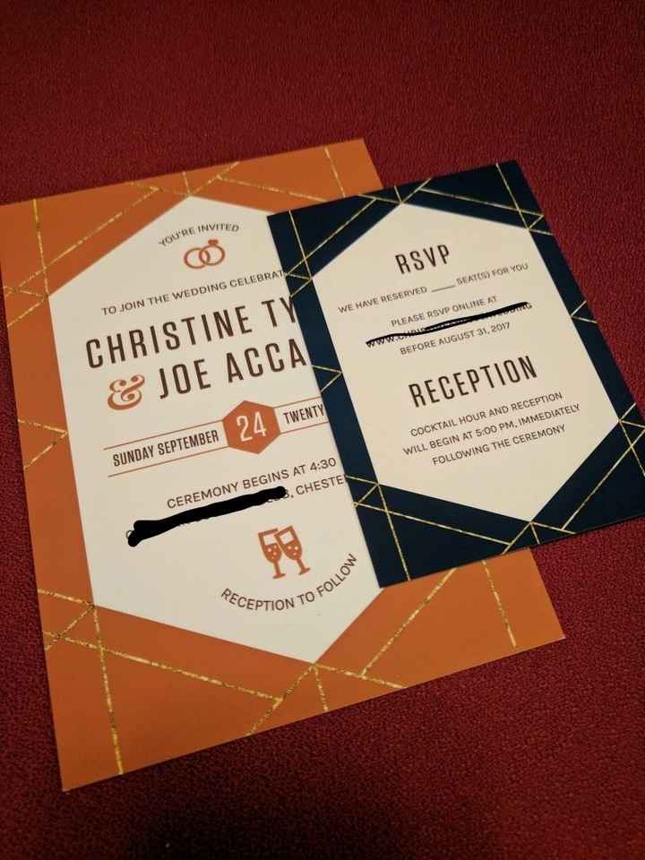 Let me see your invitations