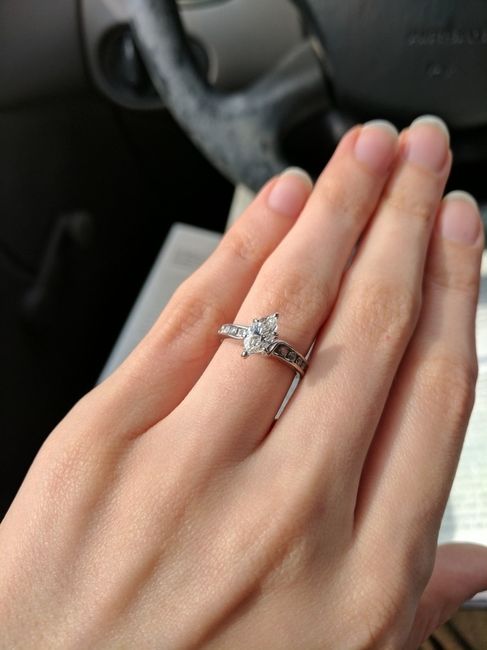 Lets see those beautiful engagement rings