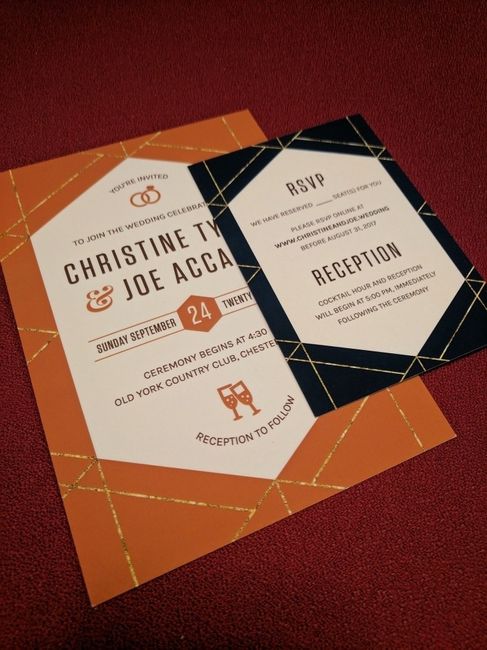 Let's see those Save the Dates and invites!