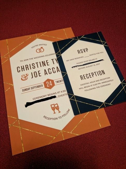 Wedding invitations