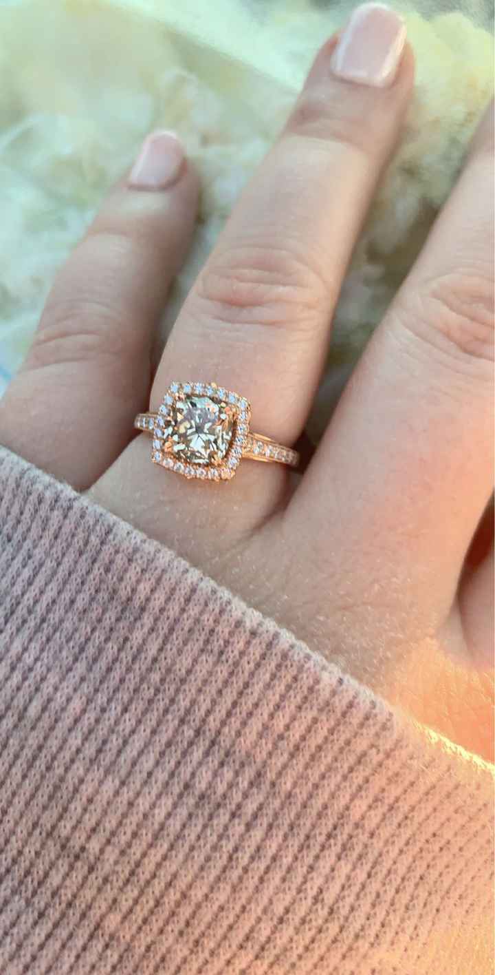 i got my wedding band! Show me your beautiful rings! - 1