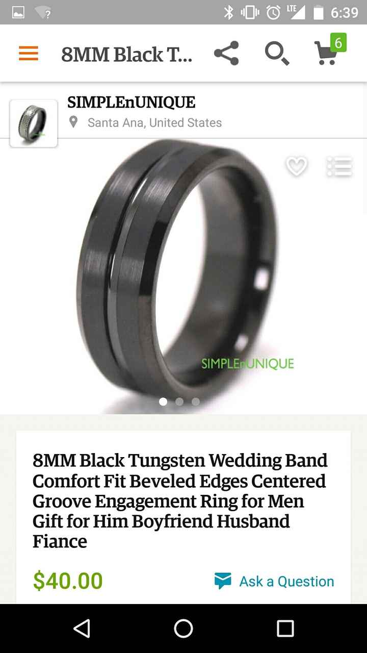 Is it weird to not have wedding bands?