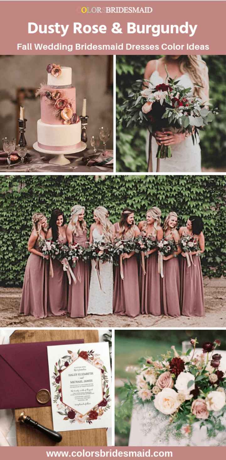 Colors for Fall wedding - 1