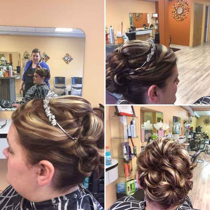 Let's see your bridal hair styles