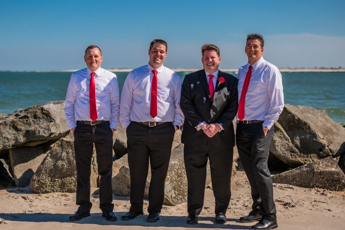 What are your grooms and groomsmen wearing on your big day?