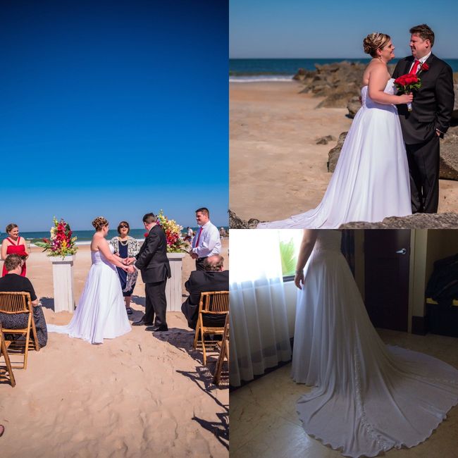 Post your Beach Wedding Dress!