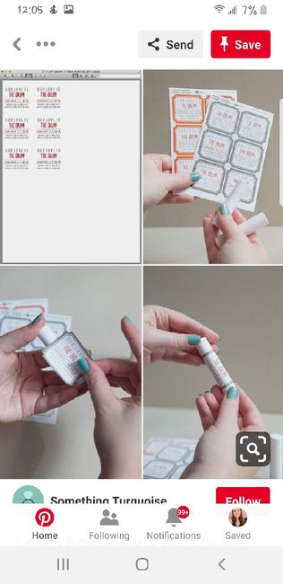 Lip balm favors 6