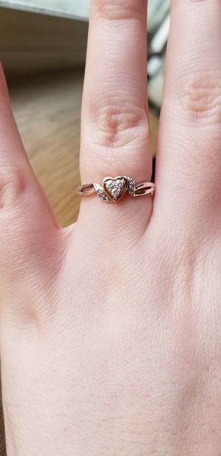 Let’s show off our engagement rings! - 1