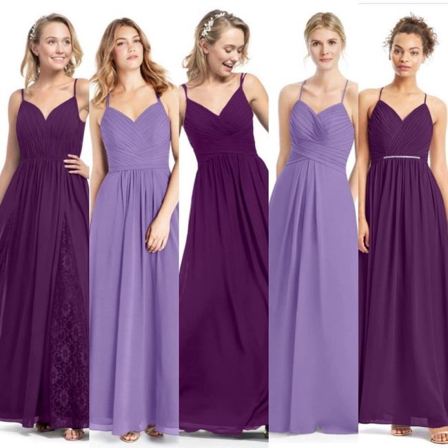 What do your bridesmaids dresses look like? 2