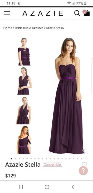 Bridesmaids dresses 2