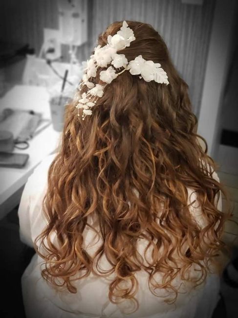 Having your hair done for your special day without a trial run? 8
