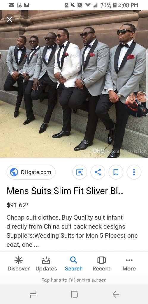Do the groom and groomsmen have to match?? - 1