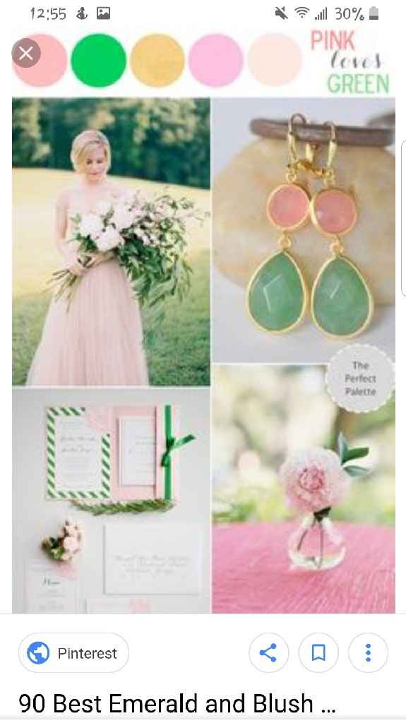 Blush Wedding Dress--need new Maid Color - 1