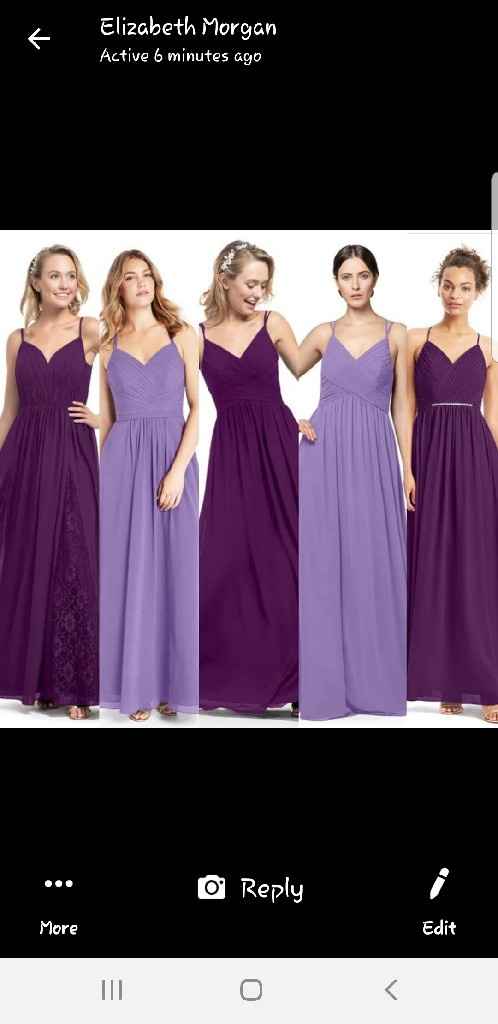 Bridesmaid dresses !! - 1