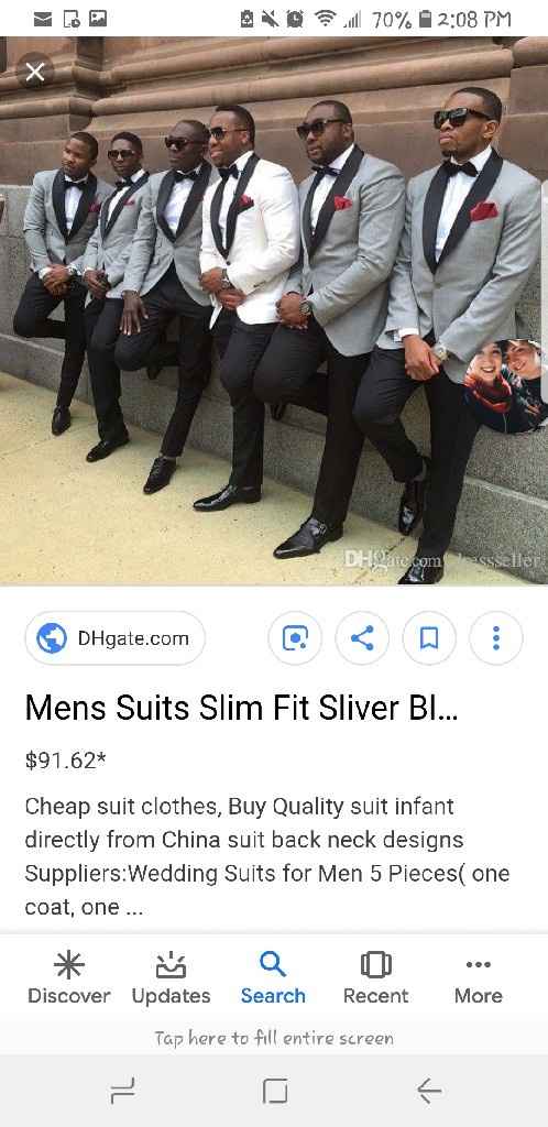 Groomsmen attire - 1