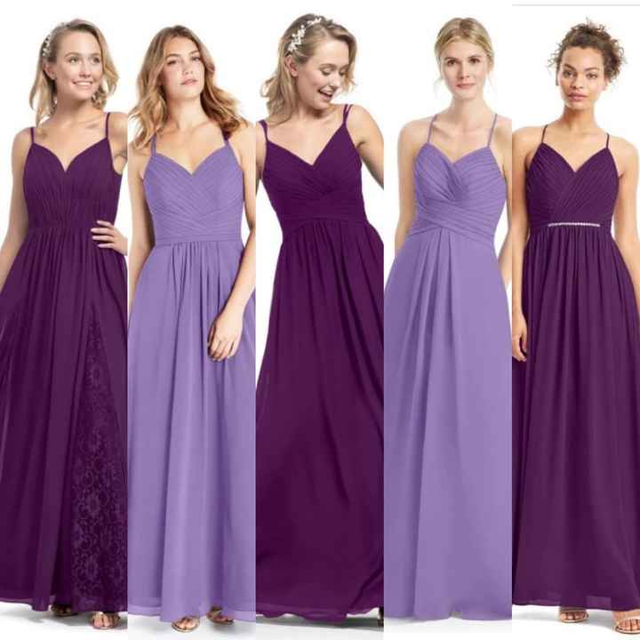 Alternating bridesmaid dress colours!? - 1