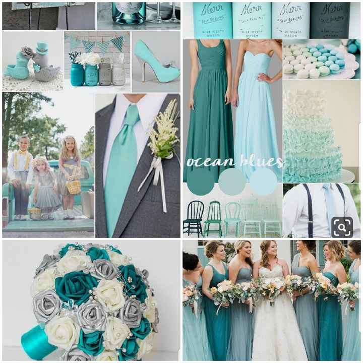 “Jewel Tones” or “tiffany Blue” - 1