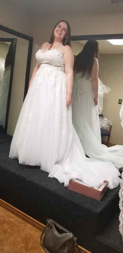 Inspiration dresses vs. Real dress - 1