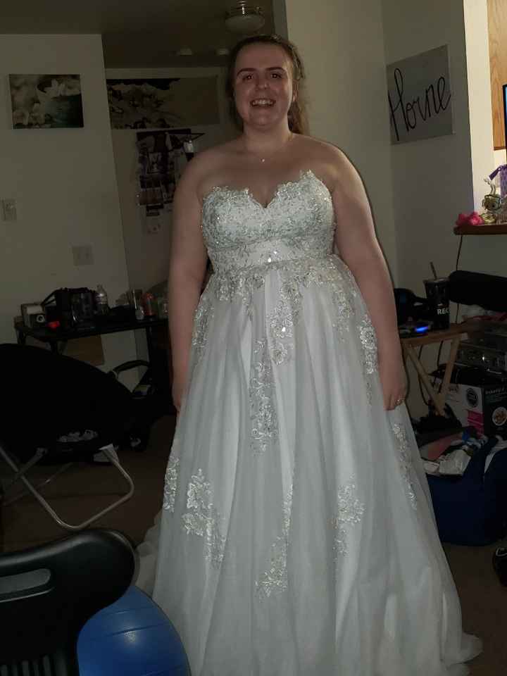 Second Guessing Wedding Dress - 2