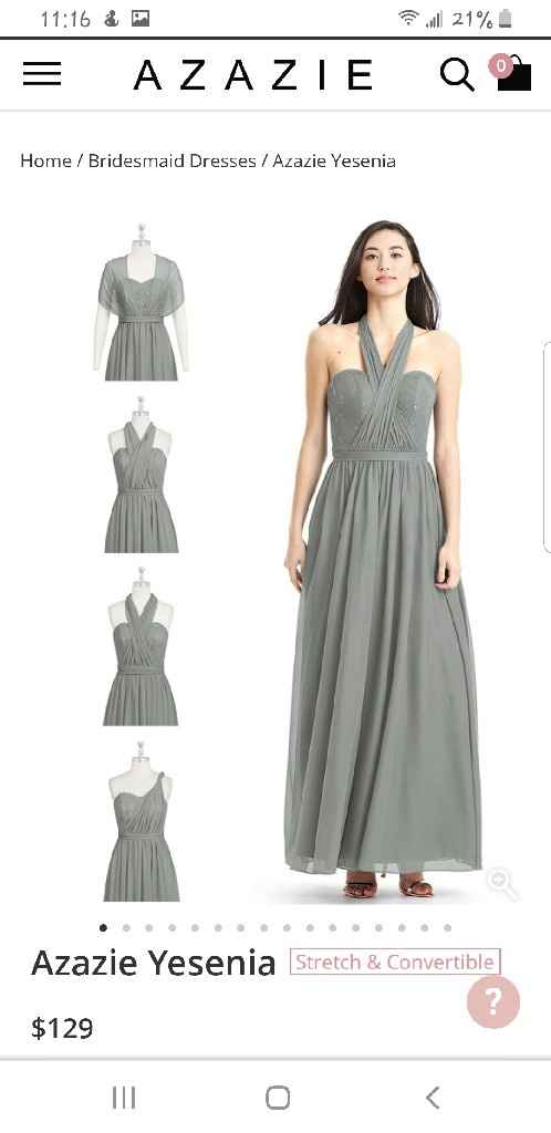 Bridesmaids dresses - 1