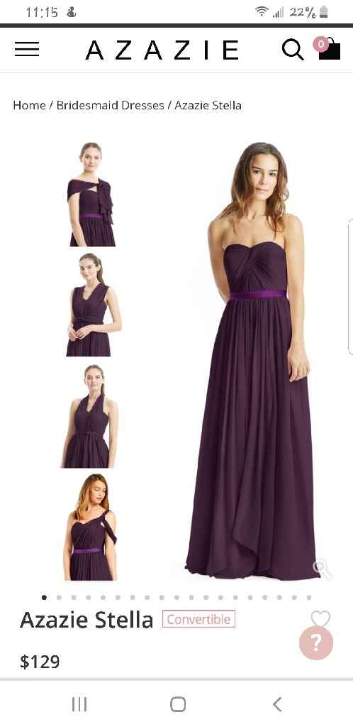Bridesmaids dresses - 2